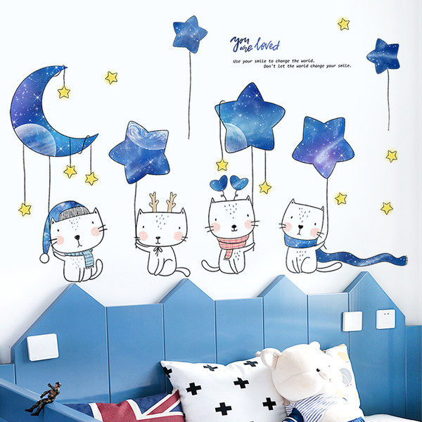 Fali öntapadós matrica gyerekszobába