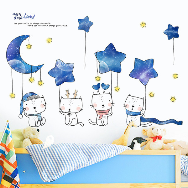 Fali öntapadós matrica gyerekszobába