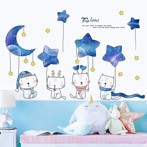 Fali öntapadós matrica gyerekszobába