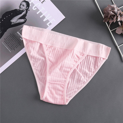 Γυναικείο casual βαμβακερό μπικίνι με φαρδύ ελαστικό