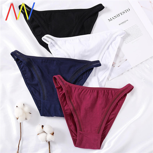 Γυναικείο casual βαμβακερό μπικίνι με φαρδύ ελαστικό