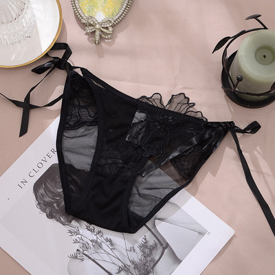 Átlátszó női bikinik nyakkendővel