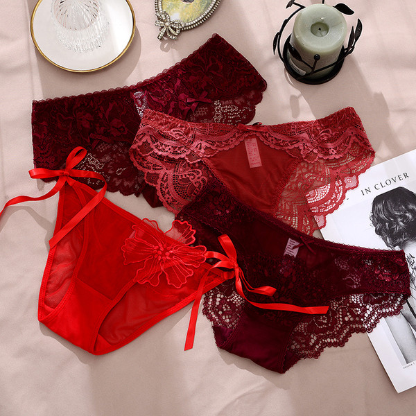 Átlátszó női bikini csipkével - többféle modell