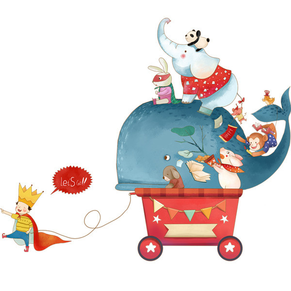 Öntapadós matrica gyerekszobába különböző állatokkal