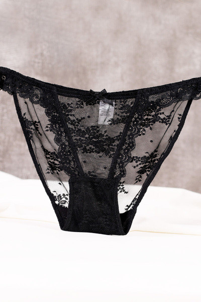 Γυναικείο δαντέλα μπικίνι με κορδέλα - σε διάφορα χρώματα