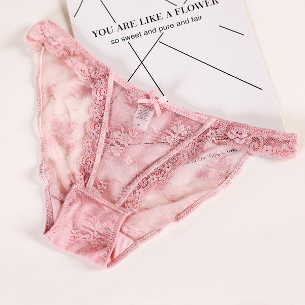 Γυναικείο δαντέλα μπικίνι με κορδέλα - σε διάφορα χρώματα