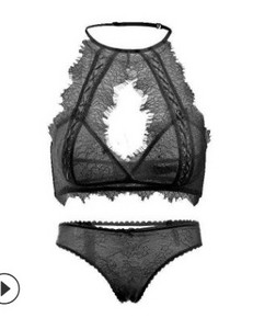 Új modell csipke fehérnemű szett két részből áll