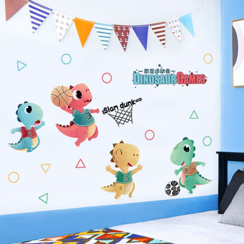 Διακόσμηση για παιδικό δωμάτιο με επιγραφή και ζωάκια 