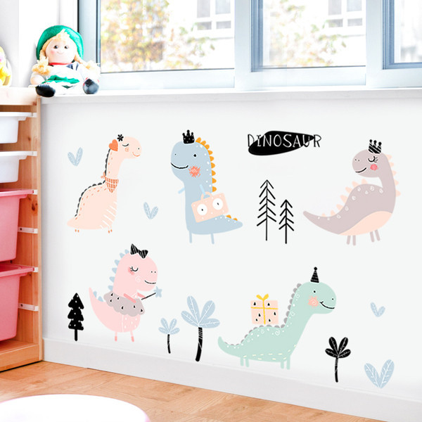 Pašlīmējošā uzlīme bērnu istabai ar dažādiem dzīvniekiem