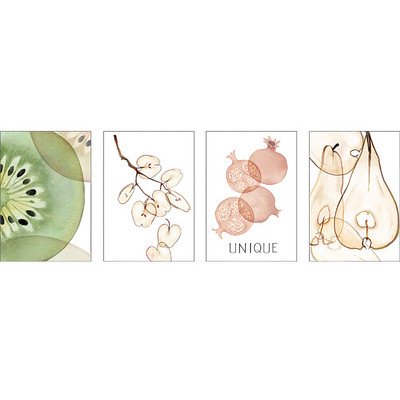 Αυτοκόλλητο τοίχου με επιγραφή και διάφορα στοιχεία