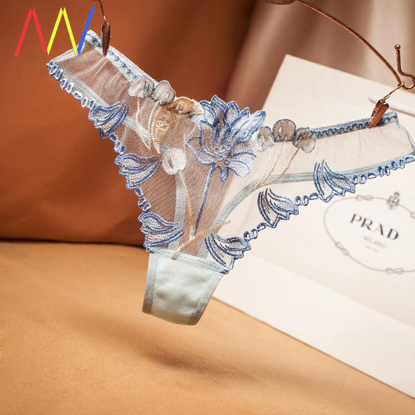 Γυναικεία στρινγκ από τούλι και δαντέλα