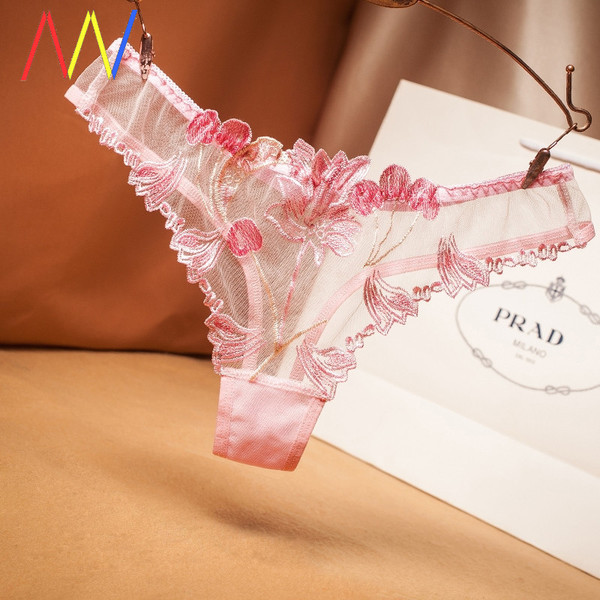 Γυναικεία στρινγκ από τούλι και δαντέλα