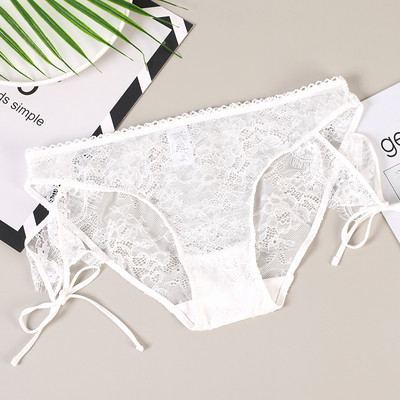 Női csipke bikini nyakkendővel