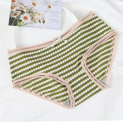 Női pamut bikini alacsony derékkal