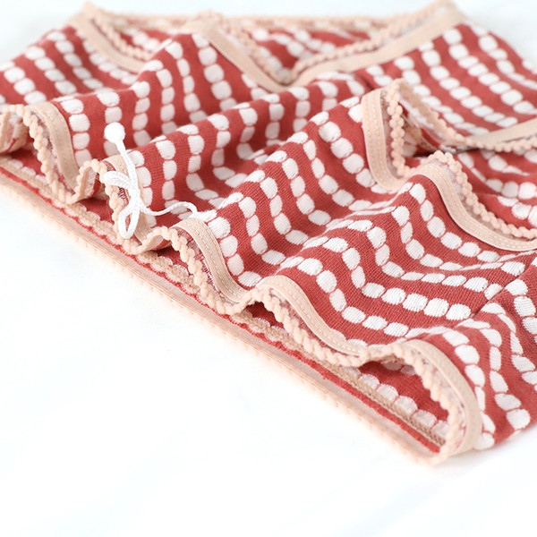 Női pamut bikini alacsony derékkal