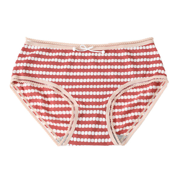 Női pamut bikini alacsony derékkal