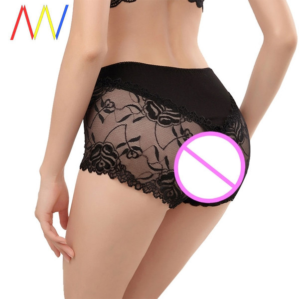 Női boxer csipkével és magas derékkal