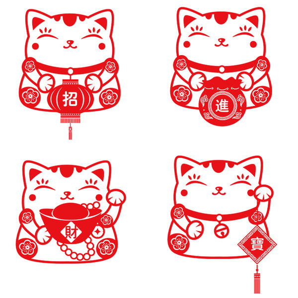 Lipdukas su katėmis