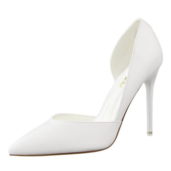 Modern női hegyes cipő magas sarkú cipővel - 10,5 cm