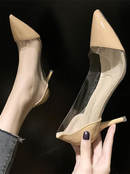 Νέο μοντέλο γυναικεία ψηλοτάκουνα παπούτσια - μυτερό μοντέλο