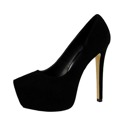 Μοντέρνα γυναικεία παπούτσια με ύψος τακούνι 13,5 cm