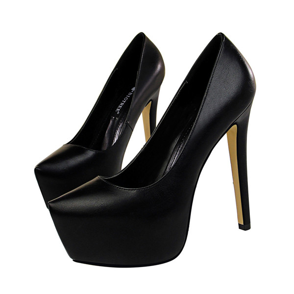 Μοντέρνα γυναικεία παπούτσια με ύψος τακούνι 13,5 cm