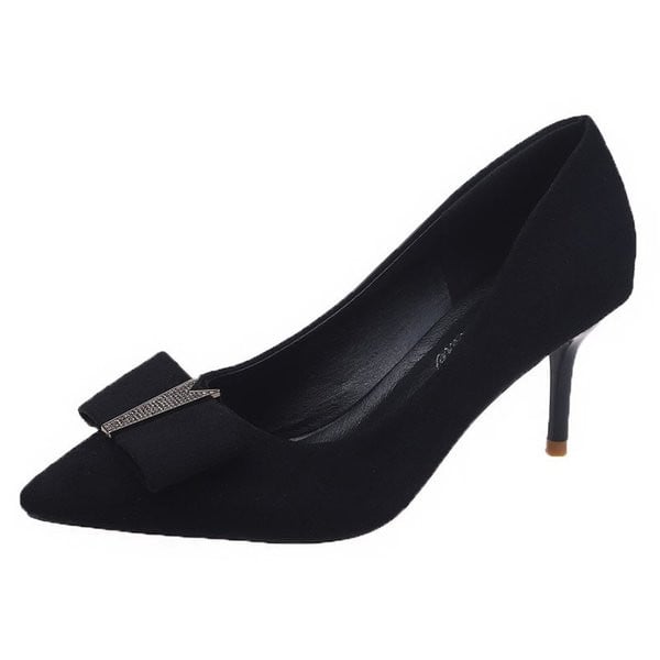 Stílusos női hegyes sarkú cipő