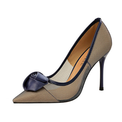 Női textilcipő hálós résszel