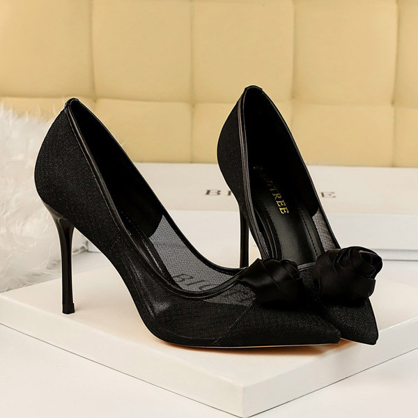 Női textilcipő hálós résszel