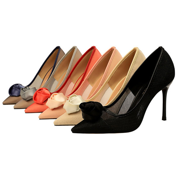 Női textilcipő hálós résszel