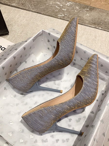 Új modell stílusos női cipő hegyes modell magassarkúval