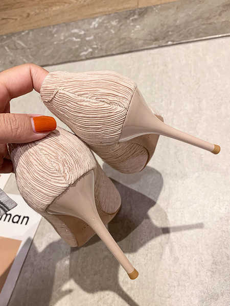 Új modell stílusos női cipő hegyes modell magassarkúval