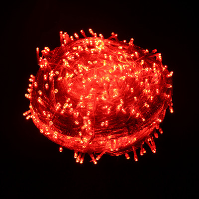 Világító karácsonyi LED lámpák különböző színekben