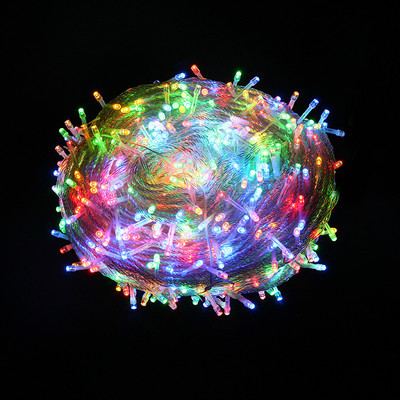 Világító karácsonyi LED lámpák különböző színekben