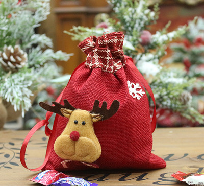 Karácsonyi ajándék táska 3D elemekkel, többféle modellben