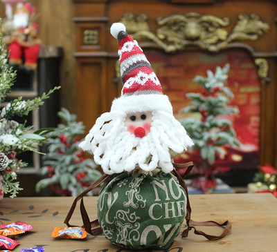 Karácsonyi ajándék táska 3D elemekkel, többféle modellben