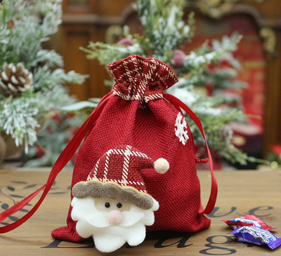 Karácsonyi ajándék táska 3D elemekkel, többféle modellben