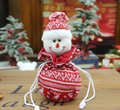 Karácsonyi ajándék táska 3D elemekkel, többféle modellben