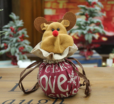 Karácsonyi ajándék táska 3D elemekkel, többféle modellben