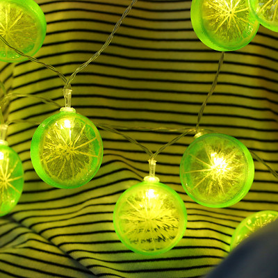 Citrom formájú dekoratív LED lámpák