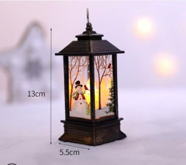 Asztali karácsonyi lámpa különféle alkalmazásokkal