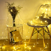 5 m-es karácsonyi villogó lámpák