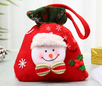 Χριστουγεννιάτικη τσάντα κατάλληλη για δώρο με τρισδιάστατα στοιχεία σε διάφορα μοντέλα