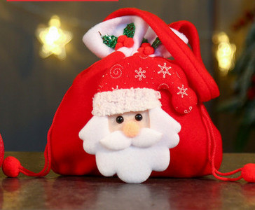 Χριστουγεννιάτικη τσάντα κατάλληλη για δώρο με τρισδιάστατα στοιχεία σε διάφορα μοντέλα
