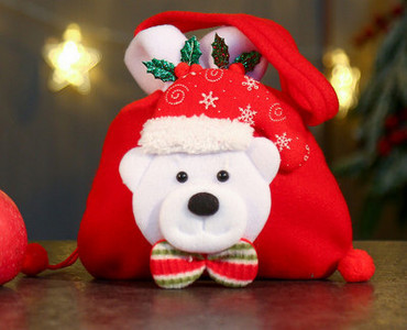 Χριστουγεννιάτικη τσάντα κατάλληλη για δώρο με τρισδιάστατα στοιχεία σε διάφορα μοντέλα