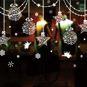 Kalėdinis lipdukas skirtingų modelių stiklo paviršiui