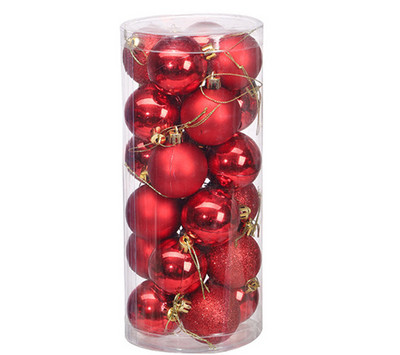 Σετ 24 χριστουγεννιάτικων δέντρων διαφορετικών μεγεθών