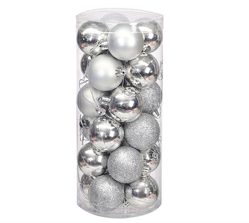 Σετ 24 χριστουγεννιάτικων δέντρων διαφορετικών μεγεθών