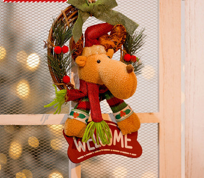 Διακοσμητικό στεφάνι Χριστουγέννων σε διάφορα μοντέλα