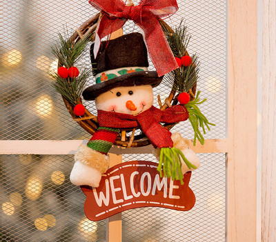 Διακοσμητικό στεφάνι Χριστουγέννων σε διάφορα μοντέλα